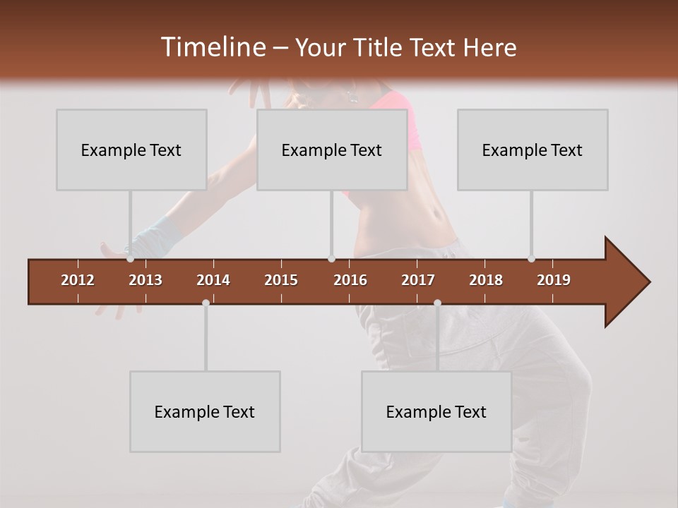 Flexibility Vertical Cool PowerPoint Template