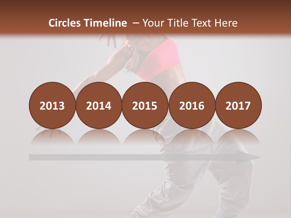 Flexibility Vertical Cool PowerPoint Template