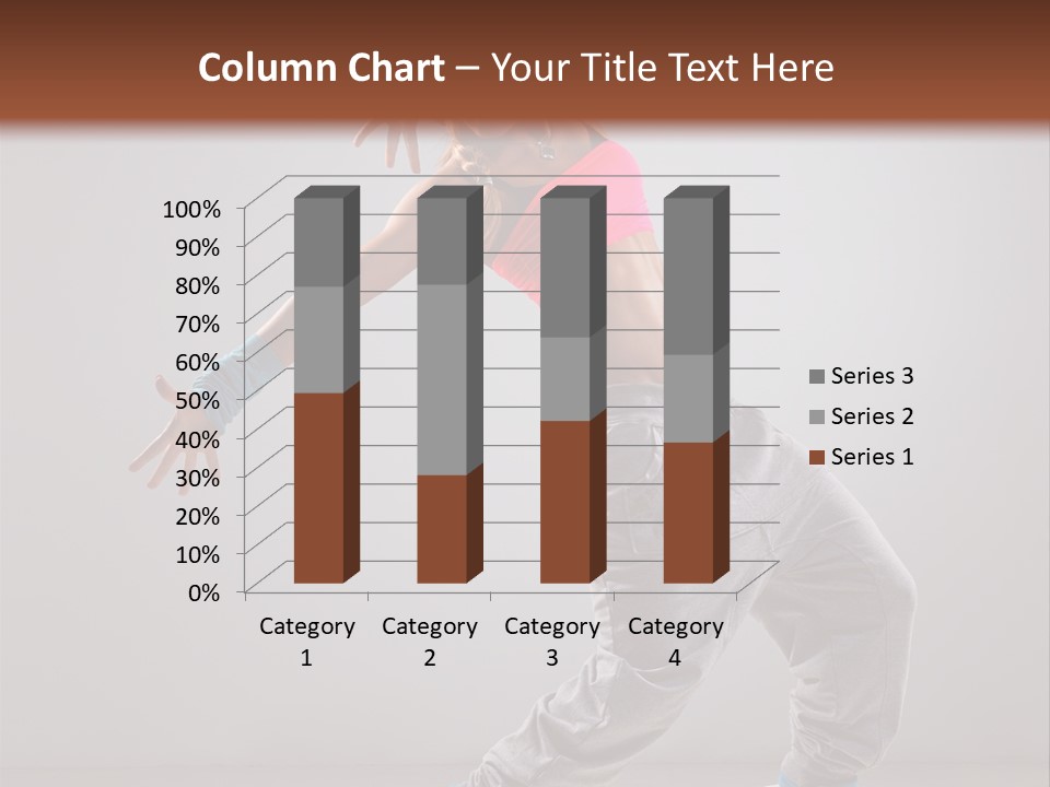 Flexibility Vertical Cool PowerPoint Template