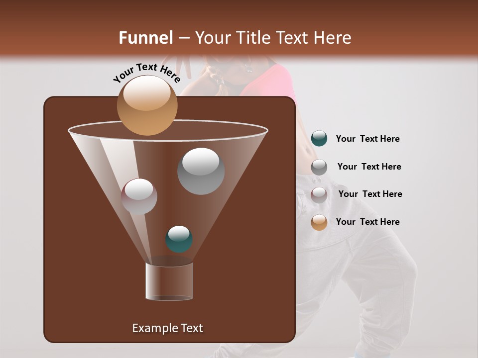 Flexibility Vertical Cool PowerPoint Template