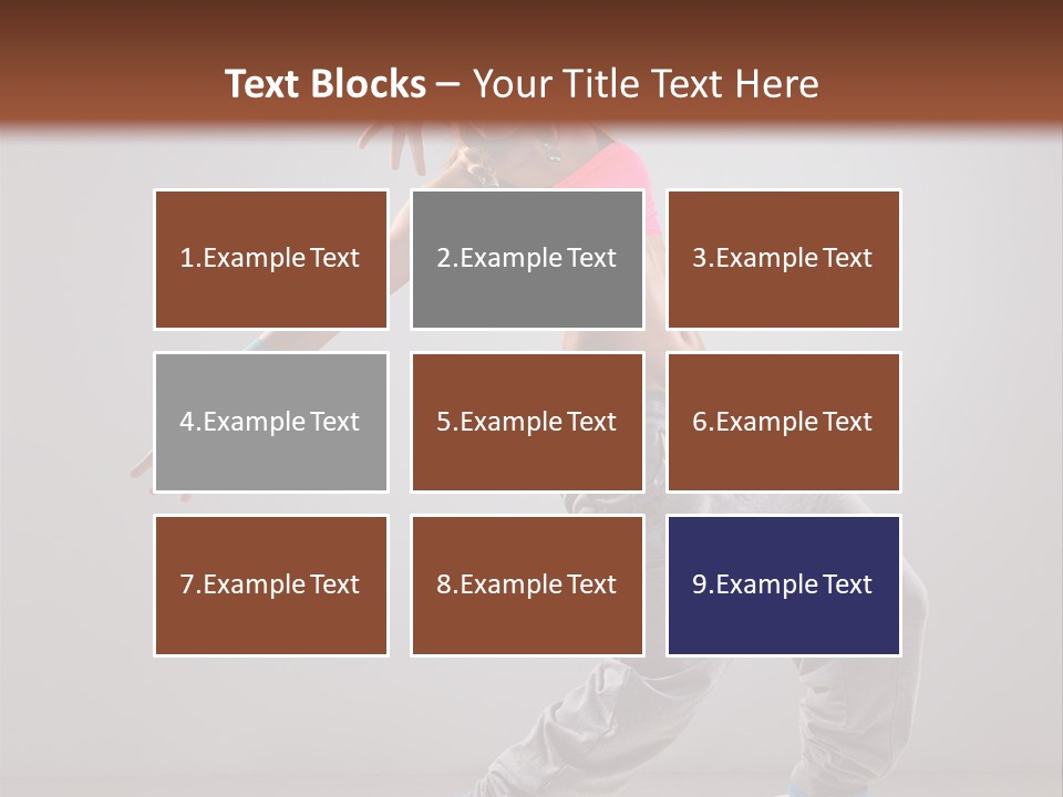 Flexibility Vertical Cool PowerPoint Template