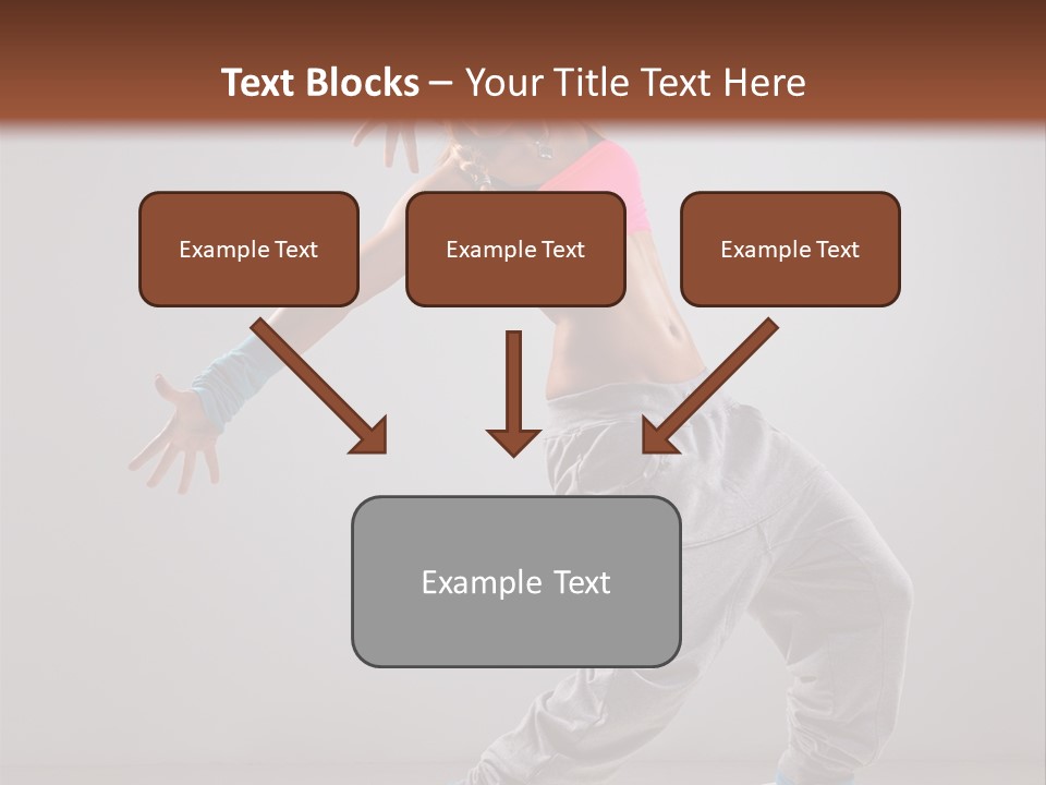 Flexibility Vertical Cool PowerPoint Template