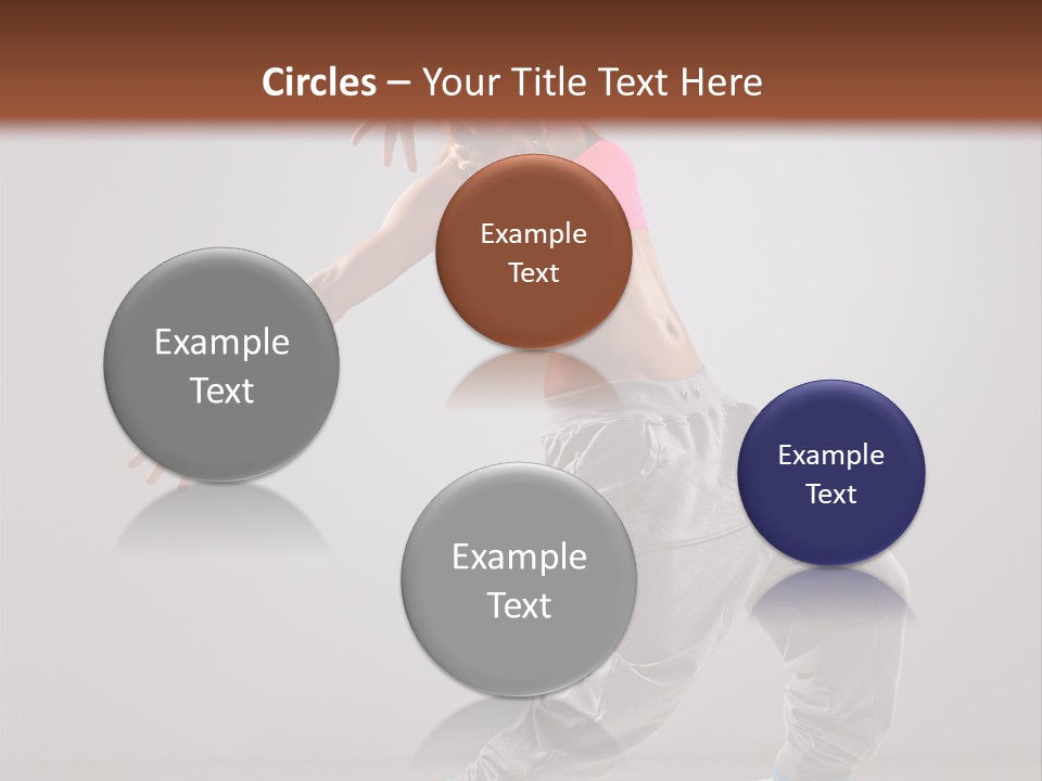 Flexibility Vertical Cool PowerPoint Template