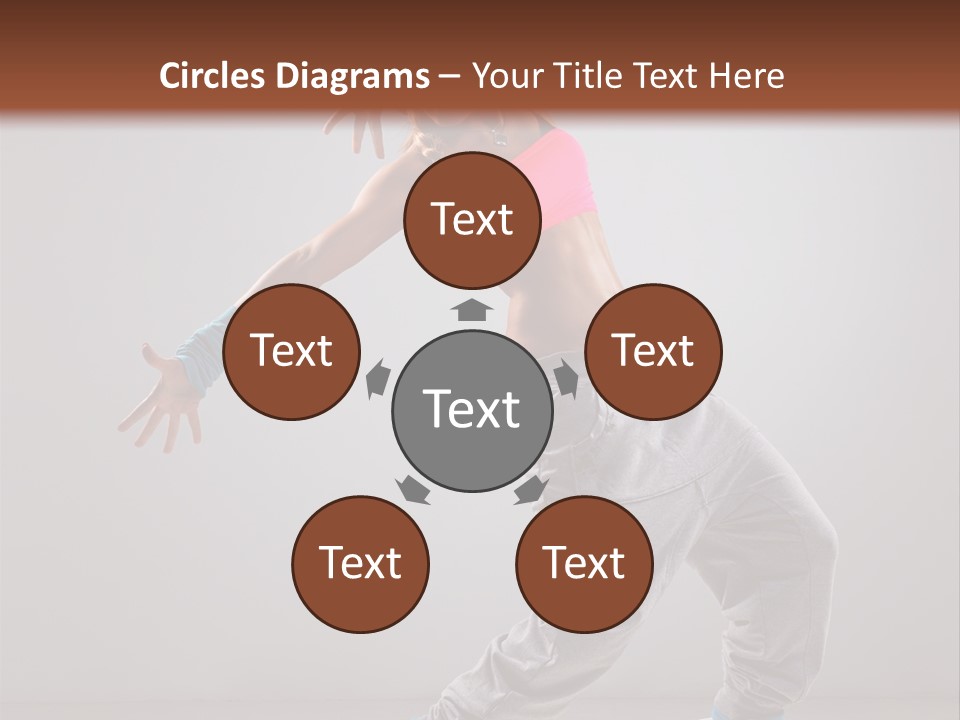 Flexibility Vertical Cool PowerPoint Template