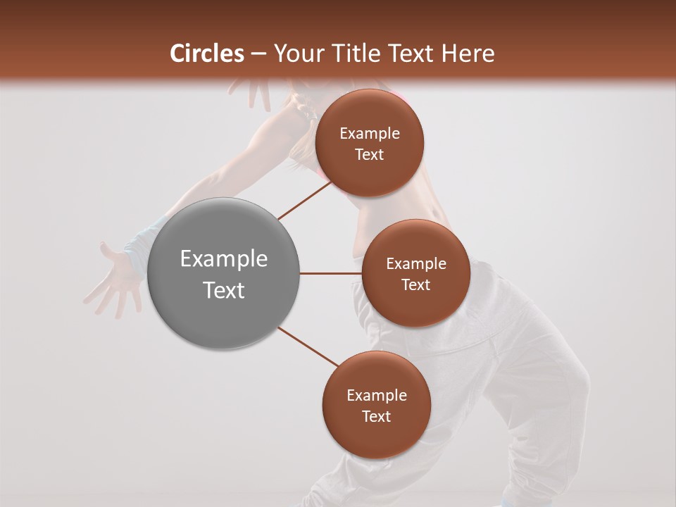 Flexibility Vertical Cool PowerPoint Template