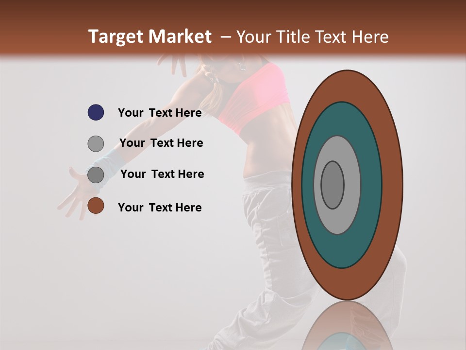 Flexibility Vertical Cool PowerPoint Template