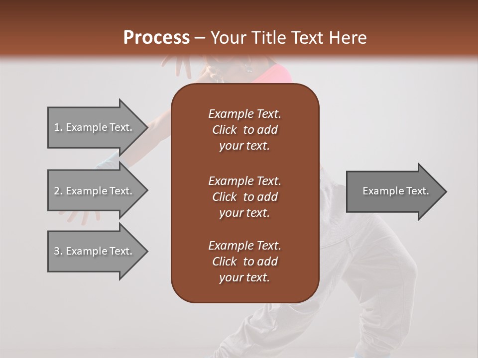 Flexibility Vertical Cool PowerPoint Template