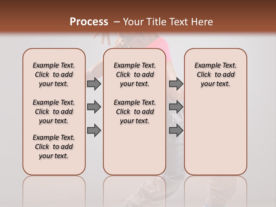 Flexibility Vertical Cool PowerPoint Template
