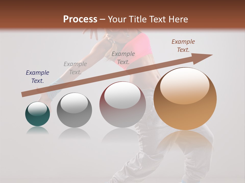 Flexibility Vertical Cool PowerPoint Template