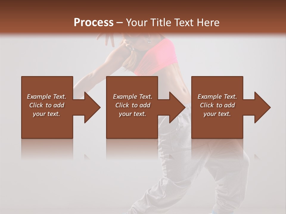 Flexibility Vertical Cool PowerPoint Template