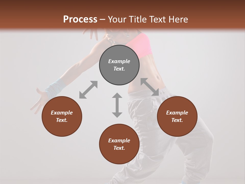 Flexibility Vertical Cool PowerPoint Template
