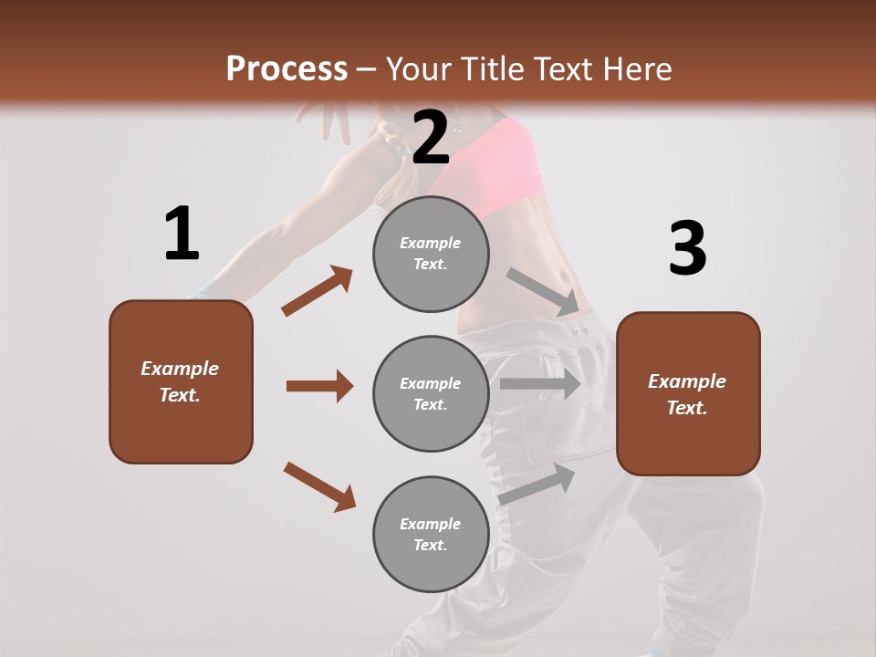 Flexibility Vertical Cool PowerPoint Template