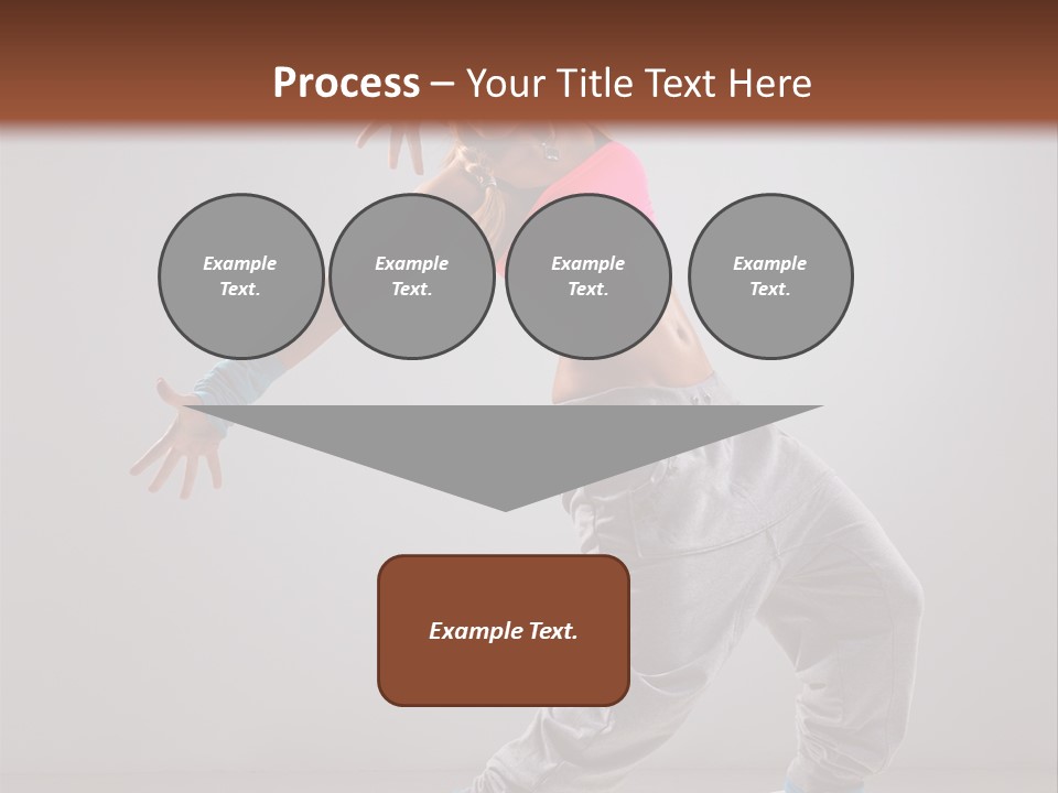 Flexibility Vertical Cool PowerPoint Template
