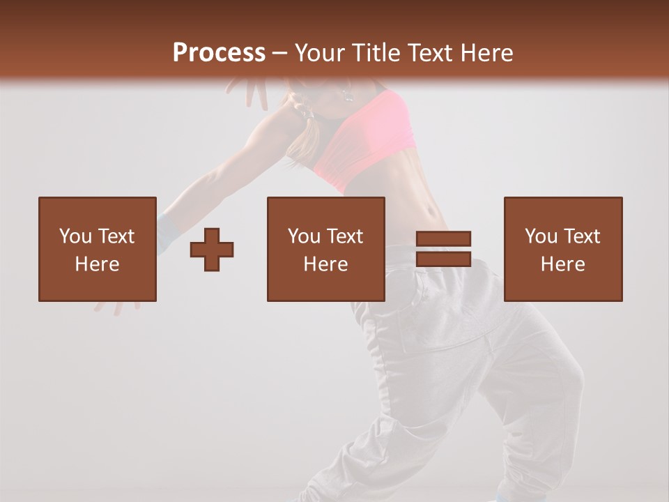 Flexibility Vertical Cool PowerPoint Template