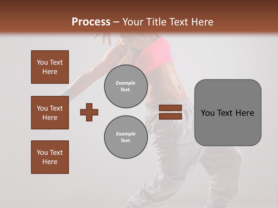 Flexibility Vertical Cool PowerPoint Template