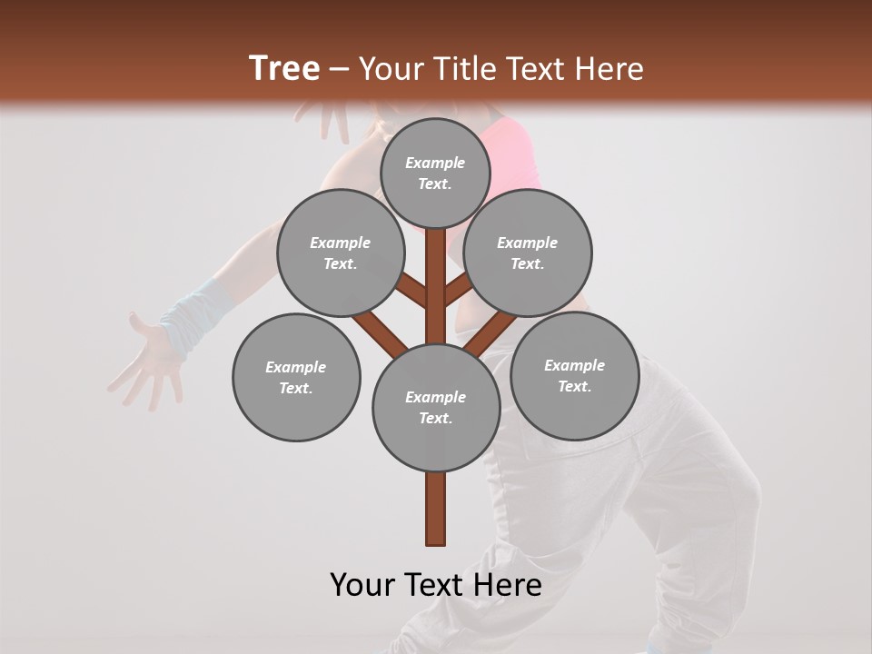 Flexibility Vertical Cool PowerPoint Template