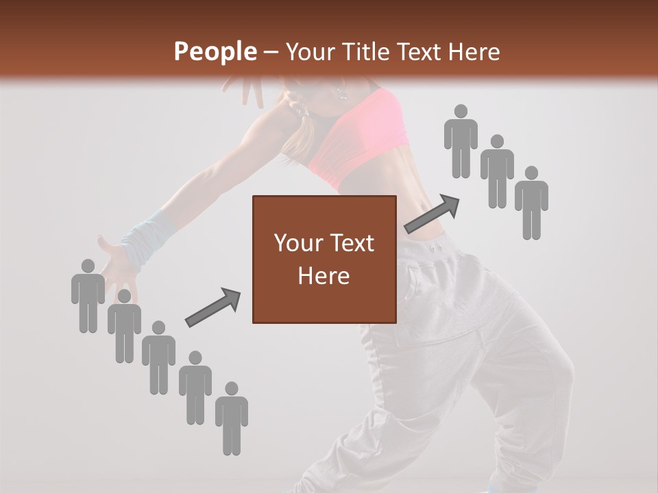 Flexibility Vertical Cool PowerPoint Template