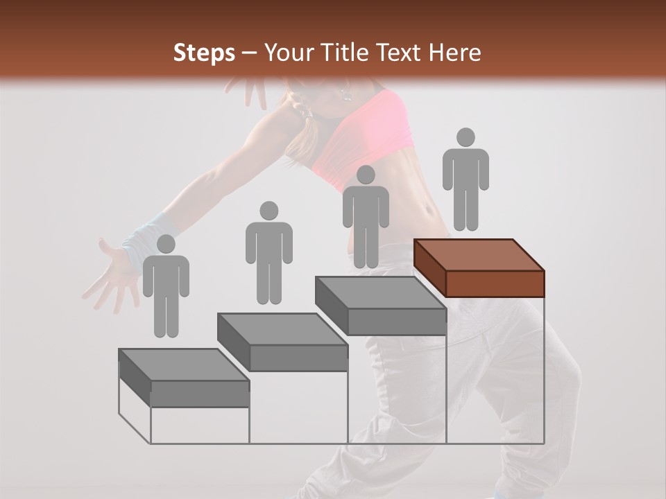 Flexibility Vertical Cool PowerPoint Template