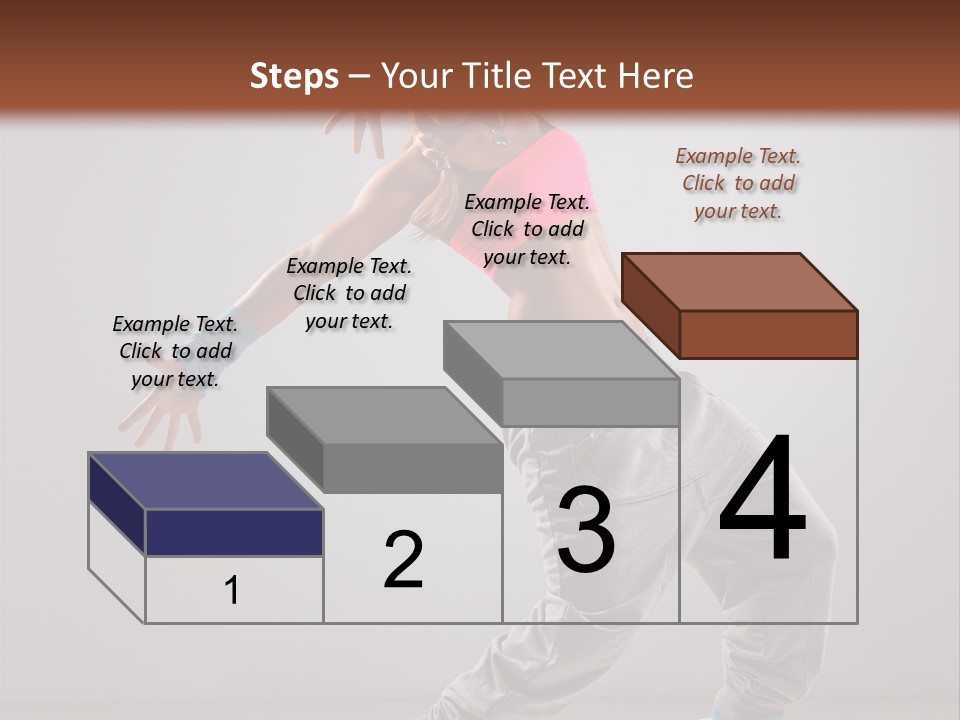 Flexibility Vertical Cool PowerPoint Template