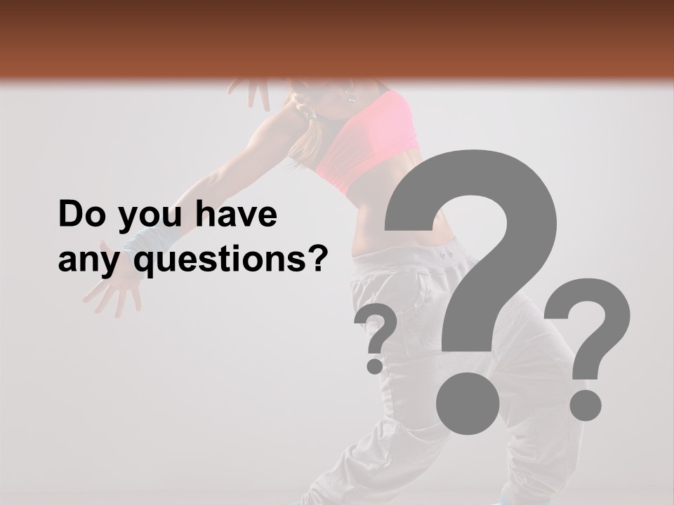 Flexibility Vertical Cool PowerPoint Template