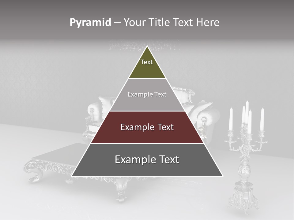 Curl Vintage Cushion PowerPoint Template