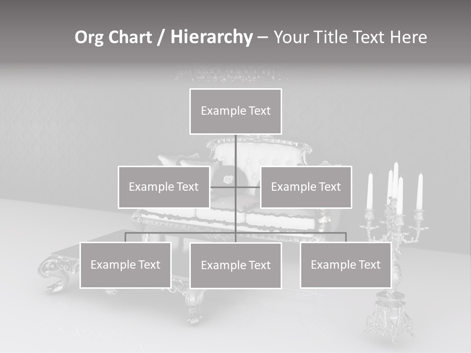 Curl Vintage Cushion PowerPoint Template