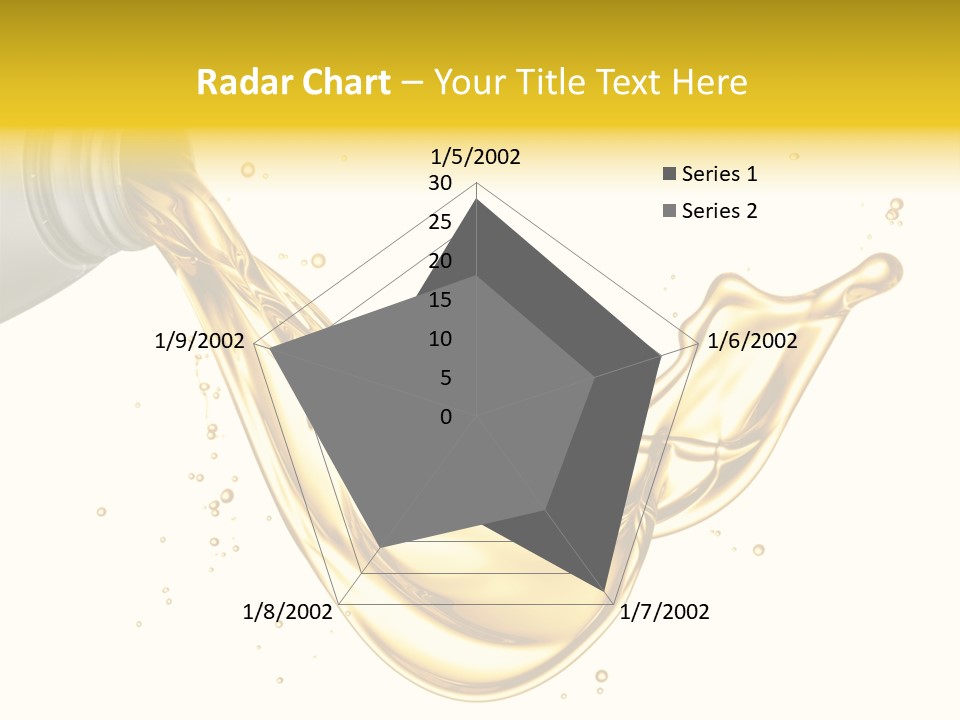 Lubricant Plastic Flowing PowerPoint Template