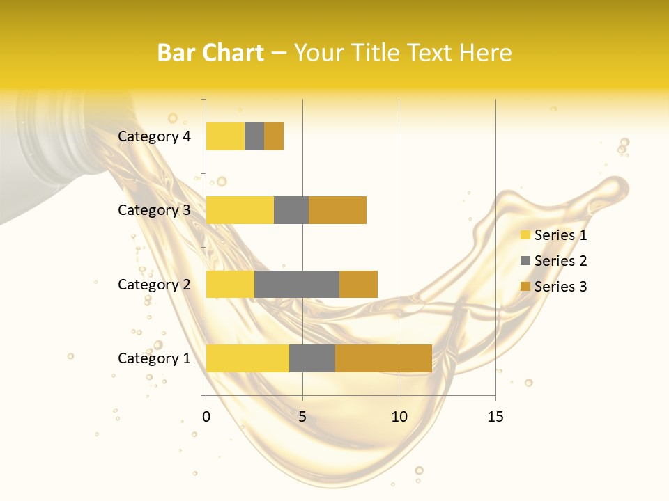 Lubricant Plastic Flowing PowerPoint Template