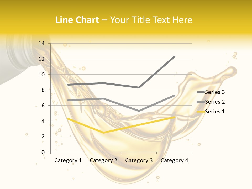 Lubricant Plastic Flowing PowerPoint Template