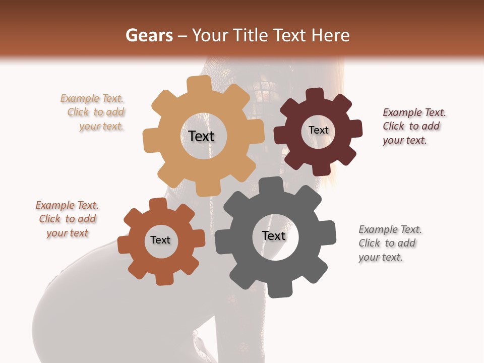 Flirt Attractive Studio PowerPoint Template