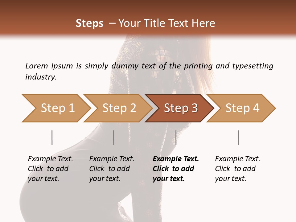 Flirt Attractive Studio PowerPoint Template