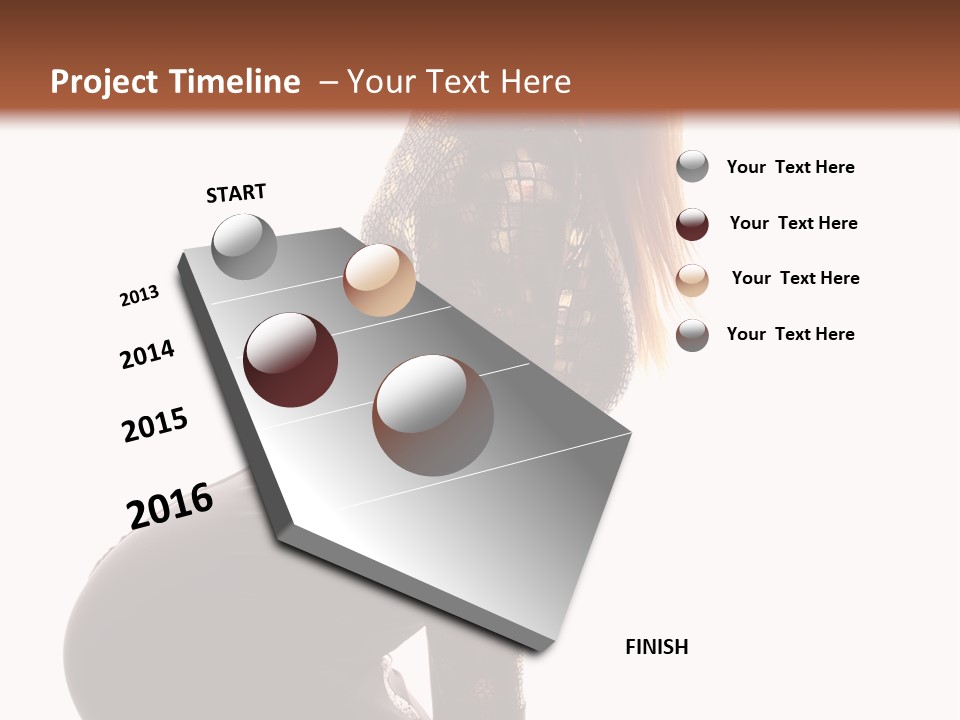 Flirt Attractive Studio PowerPoint Template