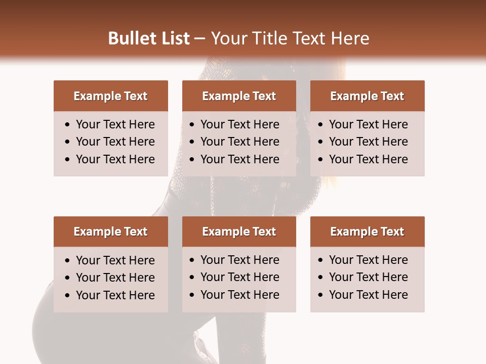 Flirt Attractive Studio PowerPoint Template