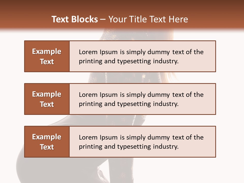 Flirt Attractive Studio PowerPoint Template