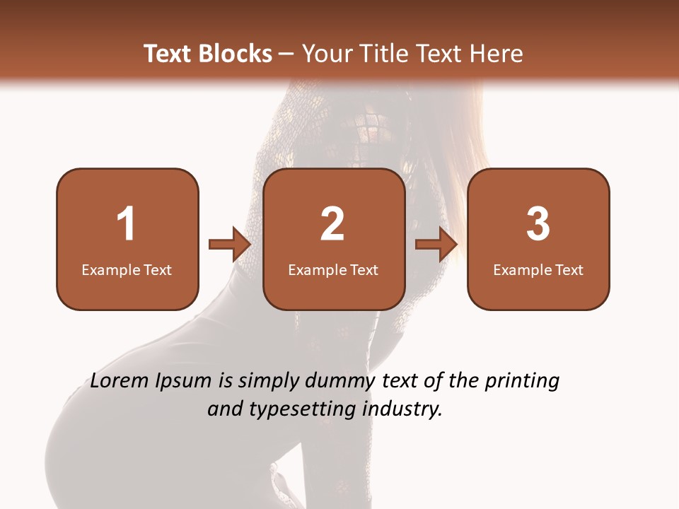 Flirt Attractive Studio PowerPoint Template