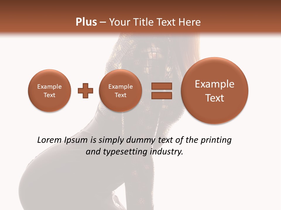 Flirt Attractive Studio PowerPoint Template