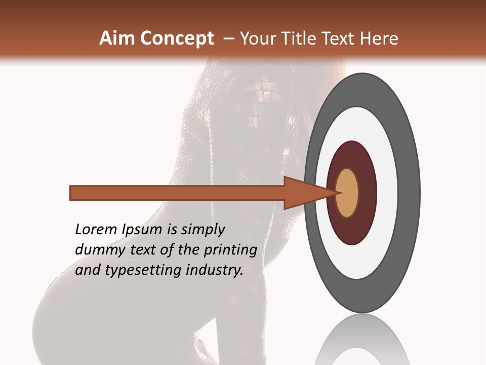 Flirt Attractive Studio PowerPoint Template