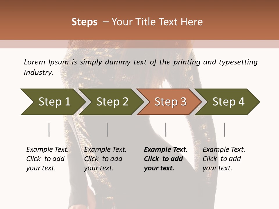Vogue Satisfied Background PowerPoint Template