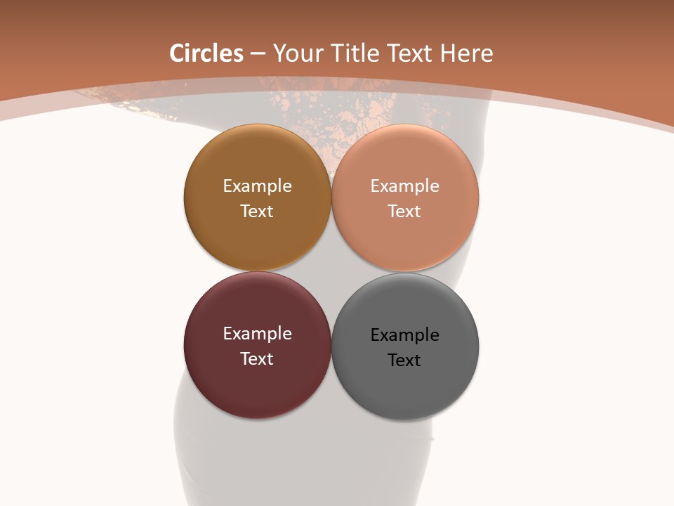 Wearing Background Sensual PowerPoint Template