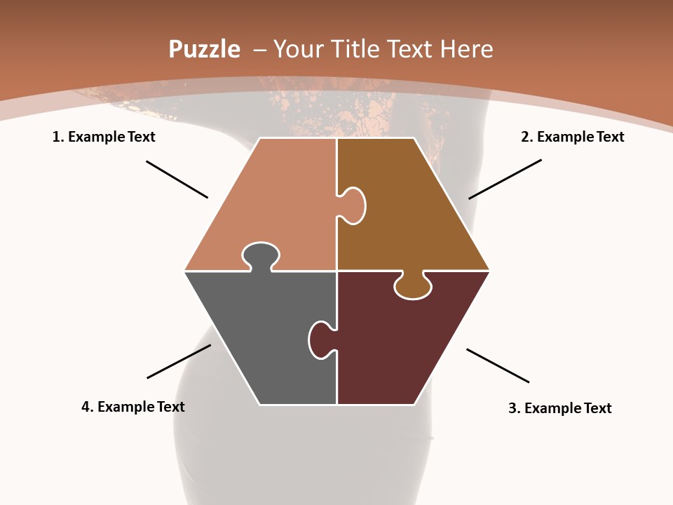 Wearing Background Sensual PowerPoint Template