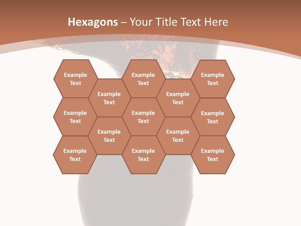 Wearing Background Sensual PowerPoint Template