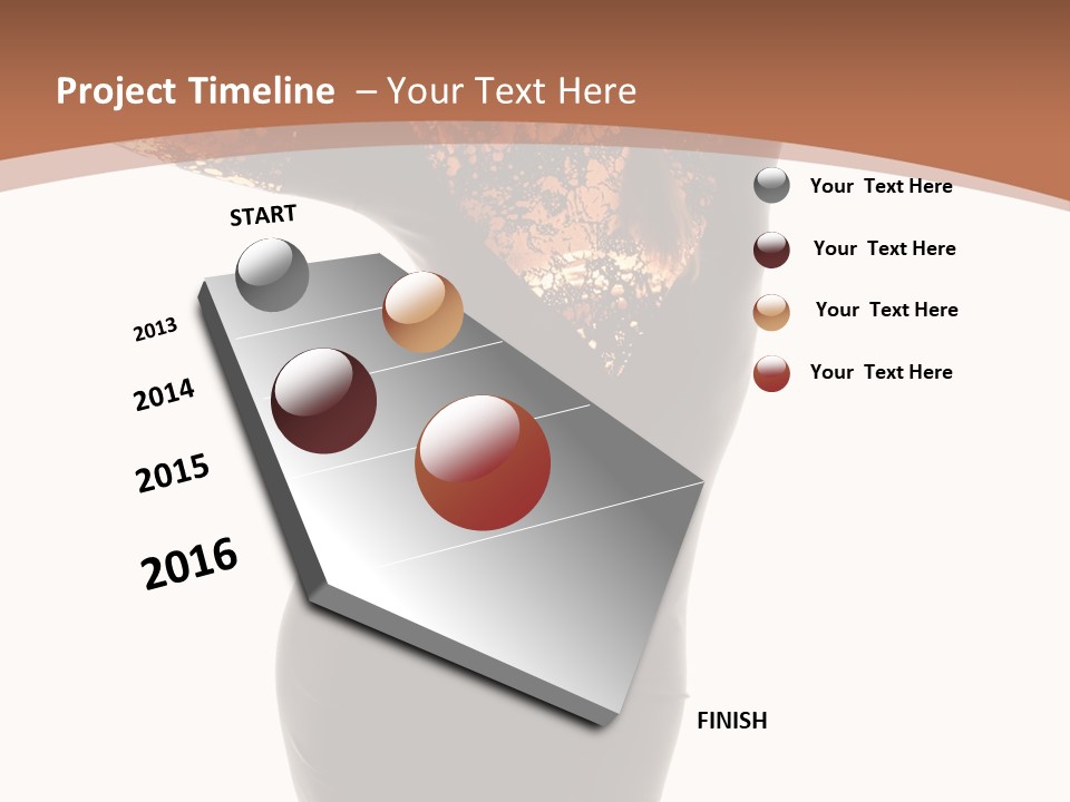 Wearing Background Sensual PowerPoint Template