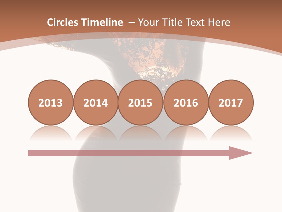 Wearing Background Sensual PowerPoint Template