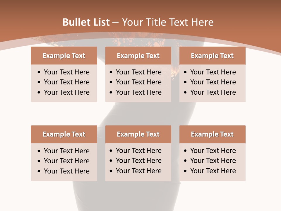 Wearing Background Sensual PowerPoint Template