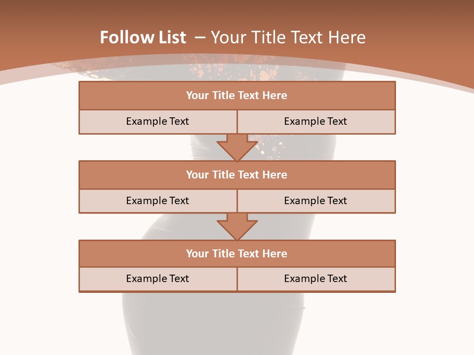 Wearing Background Sensual PowerPoint Template