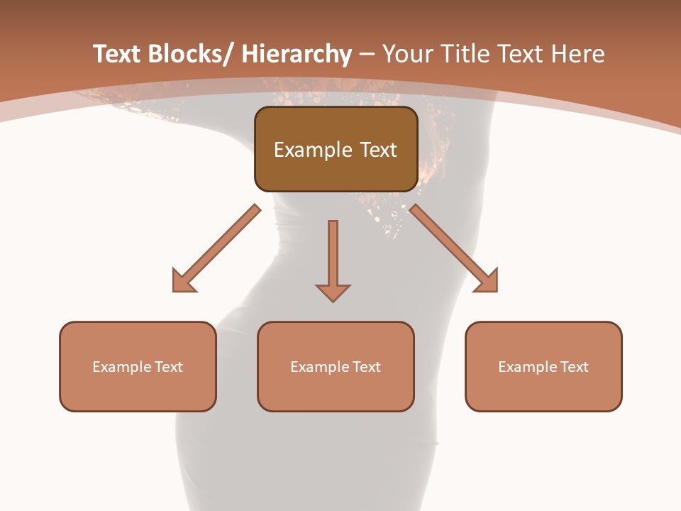 Wearing Background Sensual PowerPoint Template