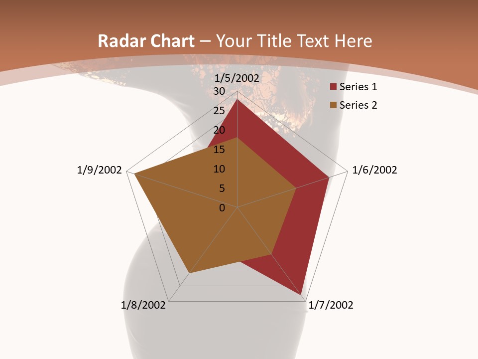 Wearing Background Sensual PowerPoint Template