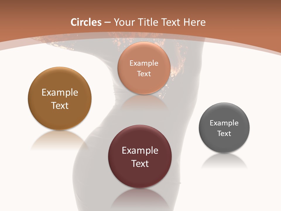 Wearing Background Sensual PowerPoint Template