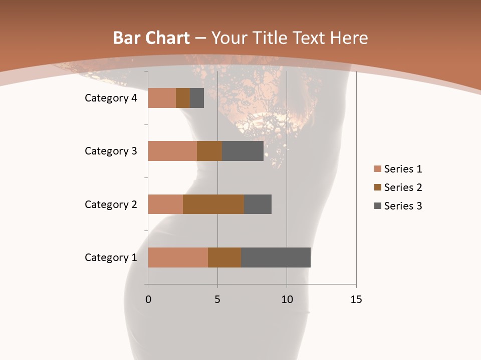 Wearing Background Sensual PowerPoint Template
