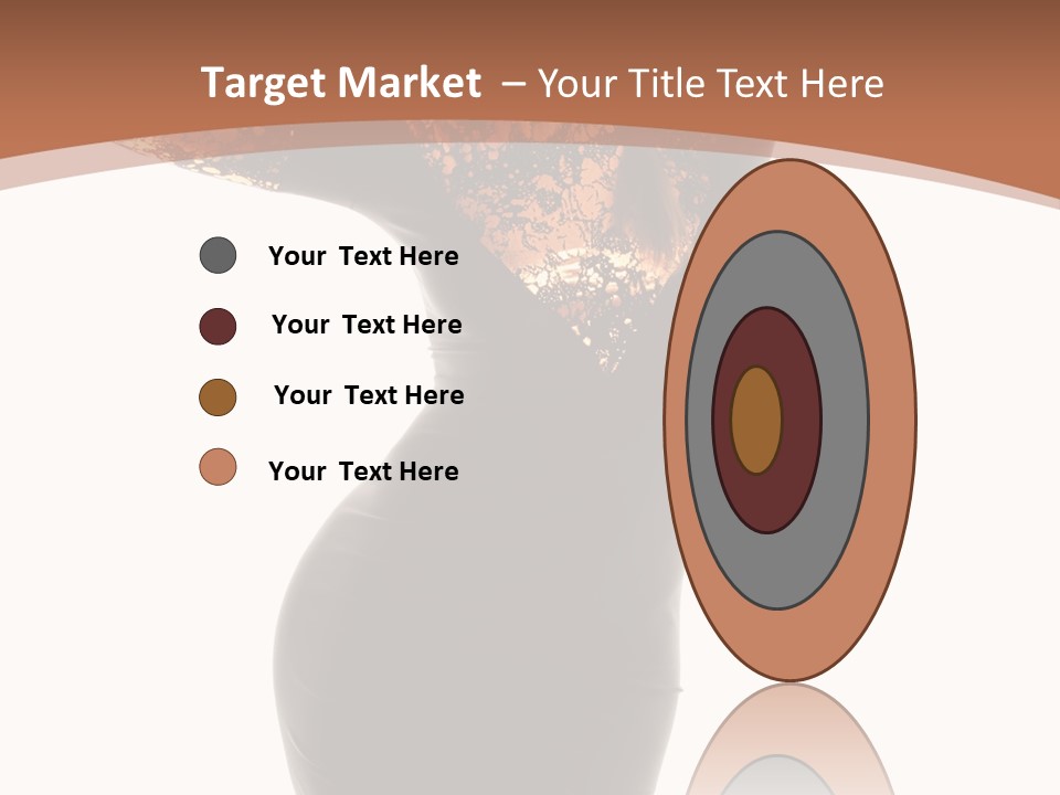 Wearing Background Sensual PowerPoint Template